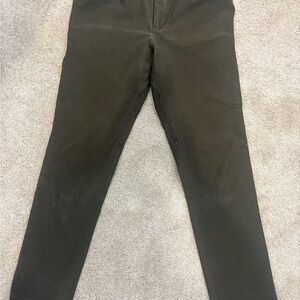 lululemon athletica ABC Men's Pants - Olive Green. Utilitech fabric. 32 waist,